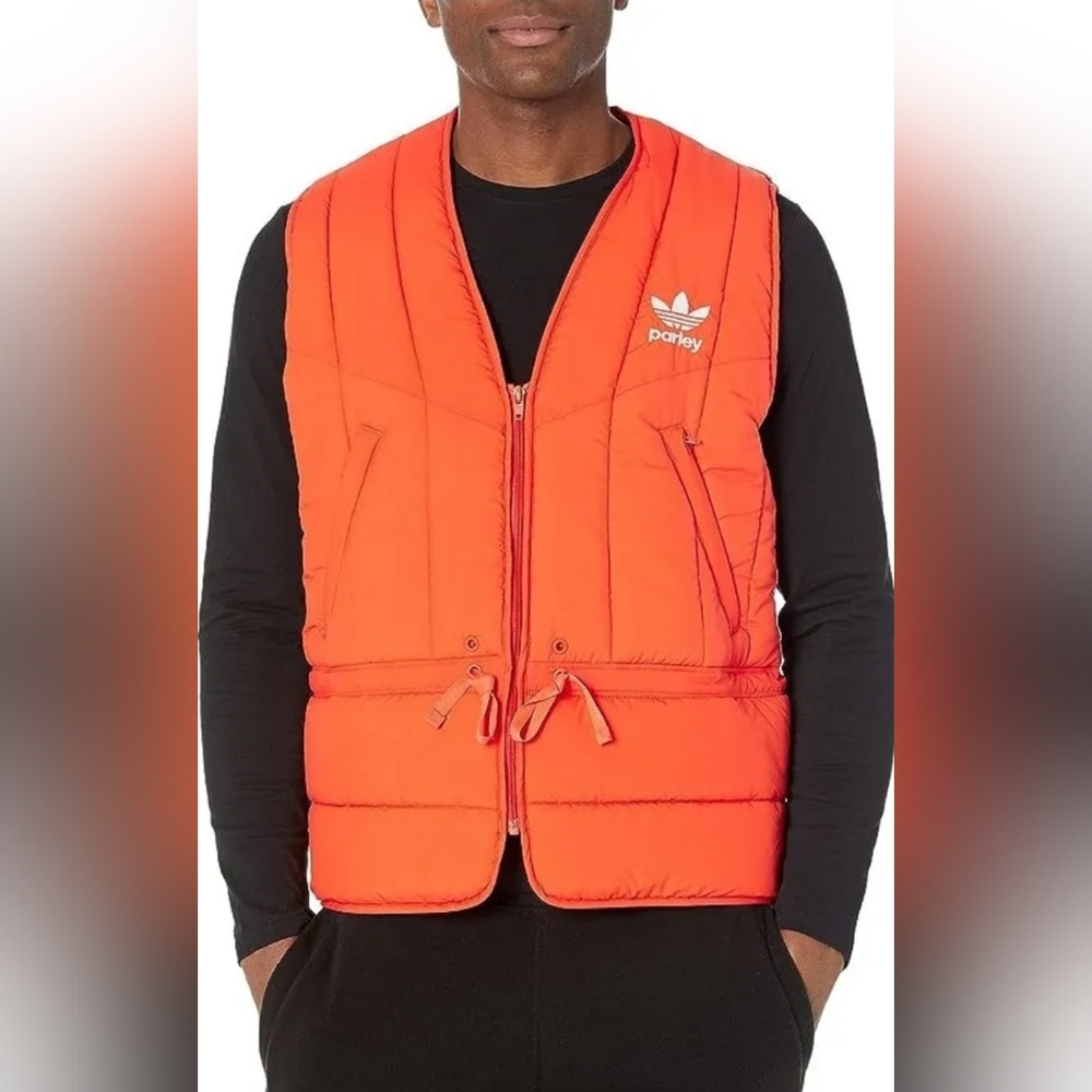 NEW without tags ADIDAS Adicolor Parley Vest HM6750 M or Large ORANGE